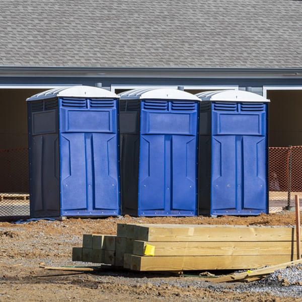 are there any additional fees associated with porta potty delivery and pickup in Guthrie